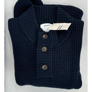 Old Navy Men's XL 1/4 Button Sweater - NWT